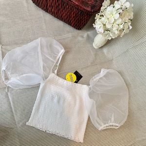 Forever 21 Top bomber sleeves.